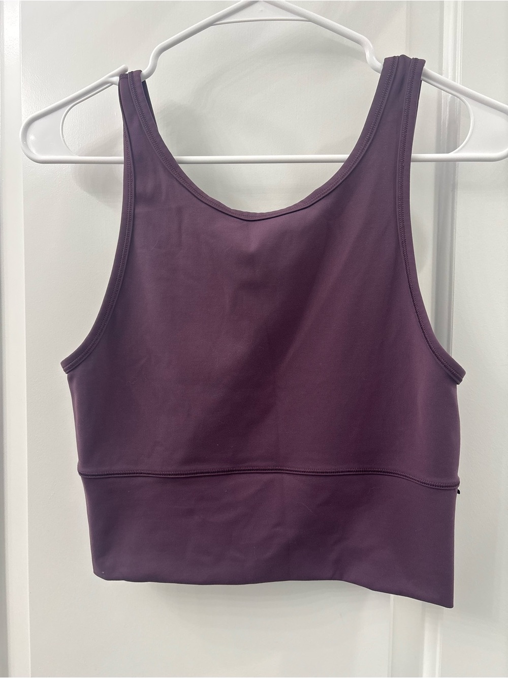 Lululemon Power Pivot Tank plum color